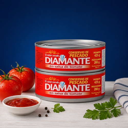 Conservas Pescado Diamante en salsa tomate x425gr